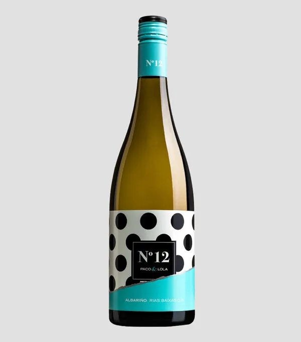 Botella de Vino Blanco Albarino, 750 ml