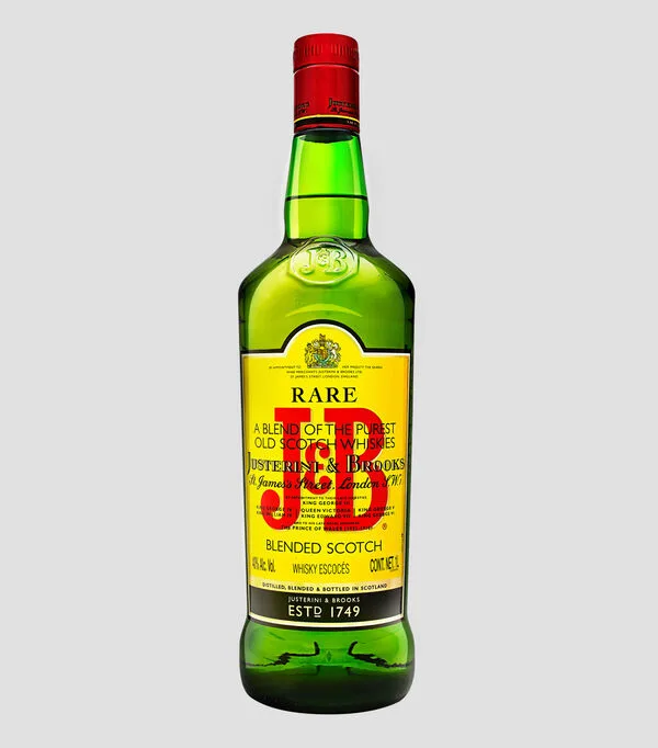 Botella de Whisky J&B Rare Blended Scotch, 1 L