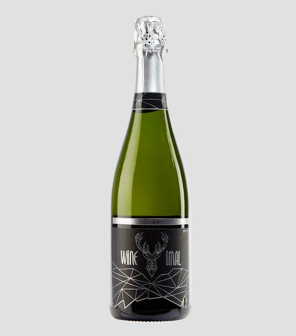 Botella de Vino Espumoso Cava, 750 ml