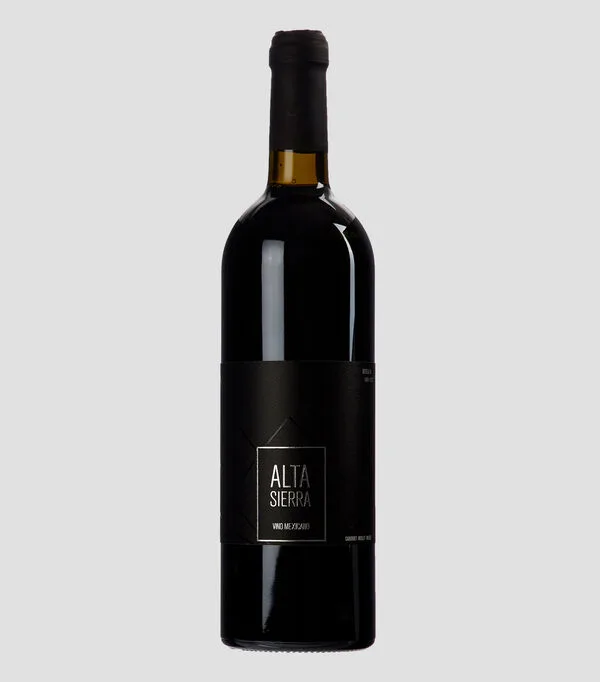 Botella de Vino Tinto Cabernet Sauvignon, Sierra Luna Alta Sierra, 750 ml