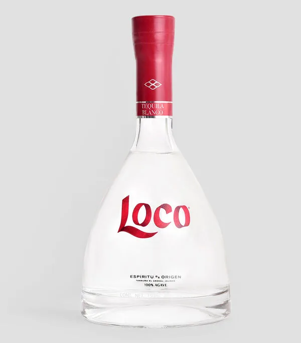Botella de Tequila Blanco, 750 ml