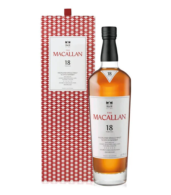 Botella de Whisky 18 Years Old Double Cask, 700 ml