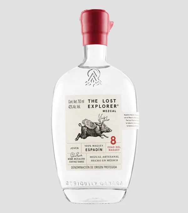 Botella de Mezcal Artesanal Espadín, 750 ml
