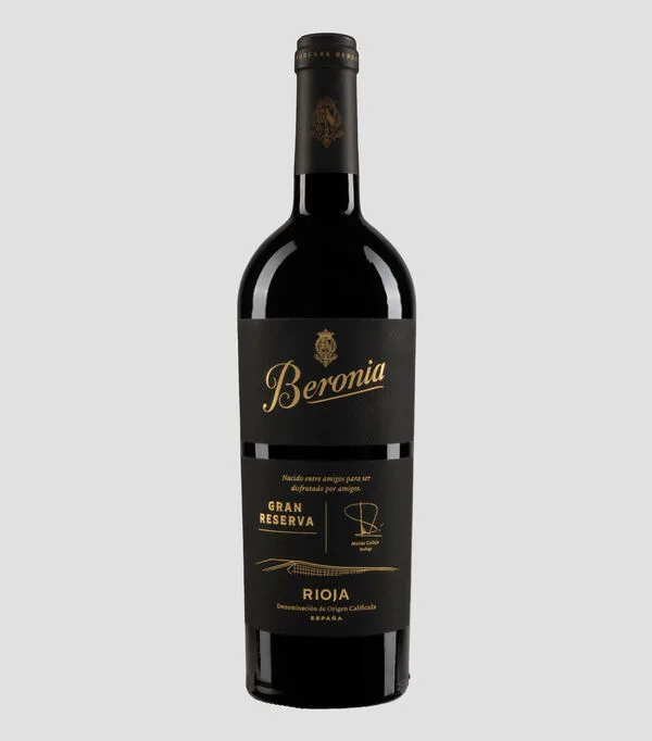 Botella de Vino Tinto Tempranillo Gran Reserva, 750 ml
