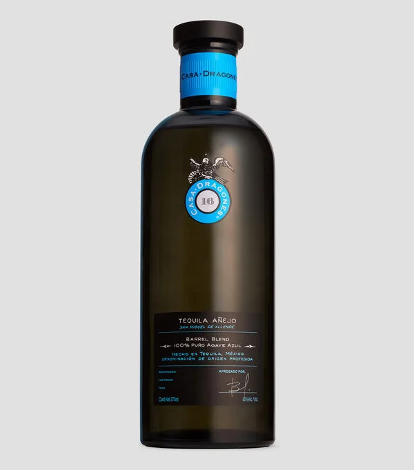 Botella de Tequila Anejo Barrel Blend, 375 ml