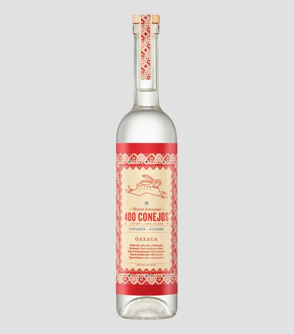 Botella de Mezcal Artesanal Espadín-Cuishe, 700 ml