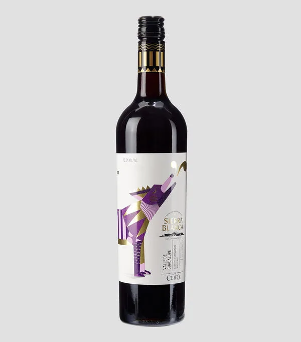 Botella de Vino Tinto Cabernet Sauvignon Sierra Blanca, 750 ml