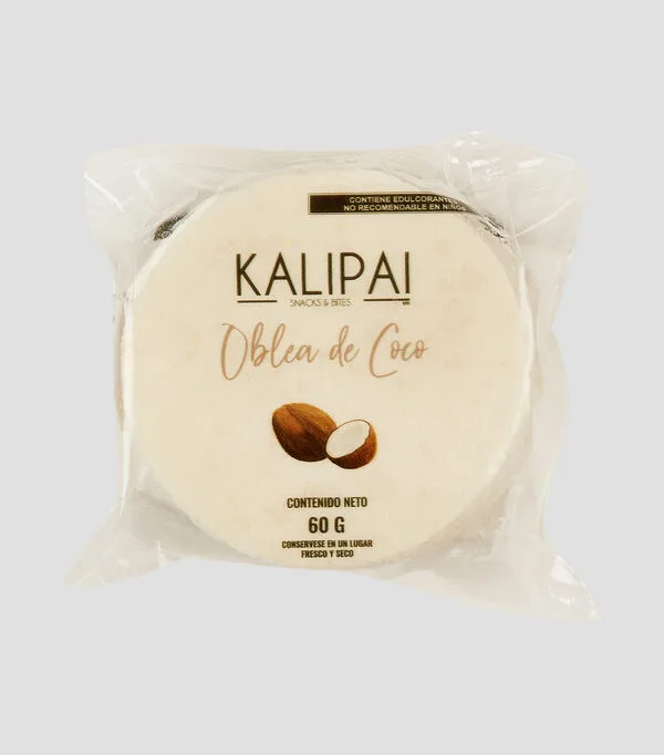 Botella de Obleas de coco, 60 g