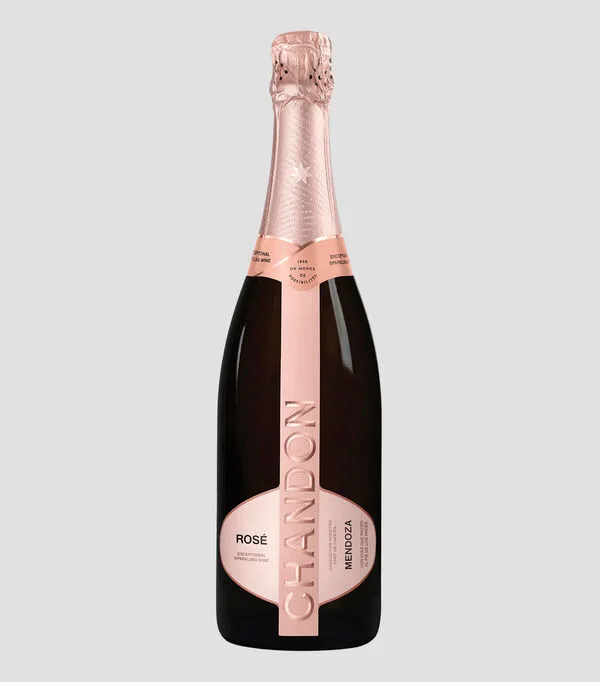 Botella de Vino Espumoso Chandon Rose, 750 ml