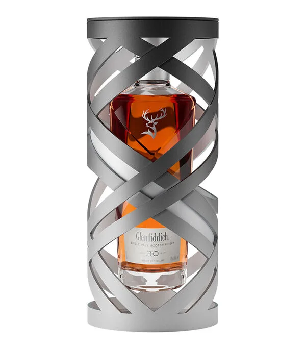 Botella de Whisky Glenfiddich 30 Años, 700 ml