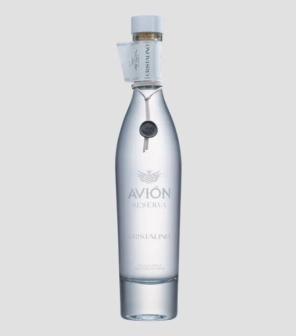 Botella de Tequila Añejo Cristalino, 750 ml