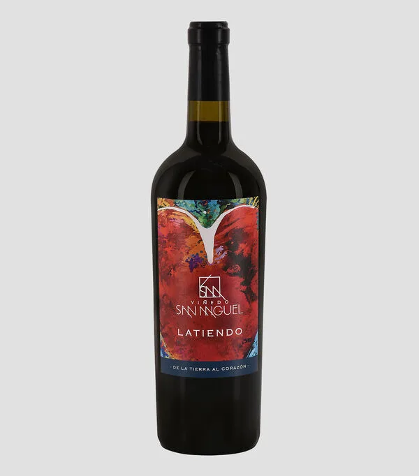 Botella de Vino Tinto Ensamble Viñedo San Miguel, México, 750 ml