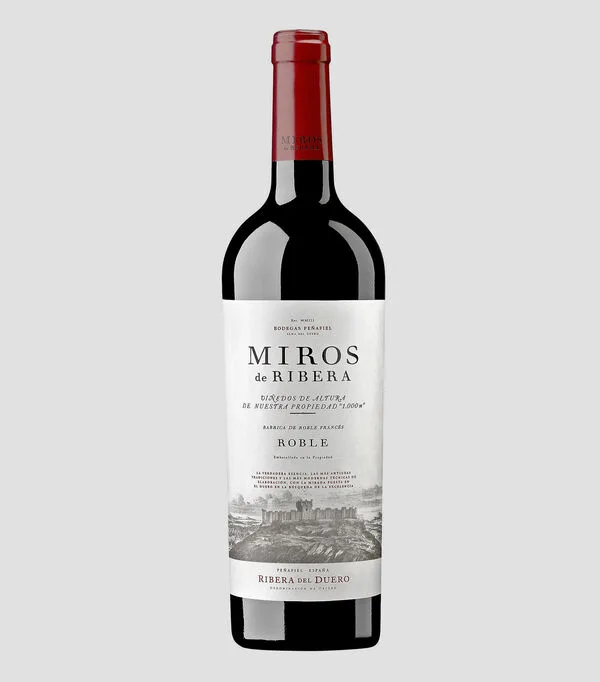 Botella de Vino Tinto Tempranillo, 750 ml