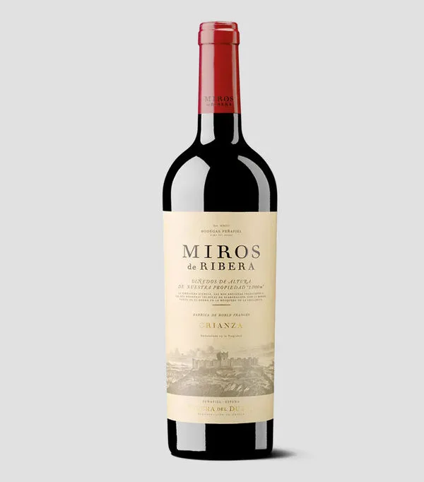 Botella de Vino Tinto Crianza 2017, 750 ml