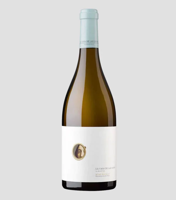Botella de Vino Blanco Albariño, 750 ml