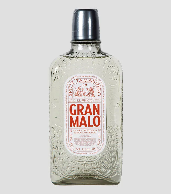 Botella de Licor de tequila Gran Malo, 750 ml