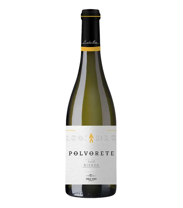 Botella de Vino blanco Godello Polvorete, Espana, 750 ml