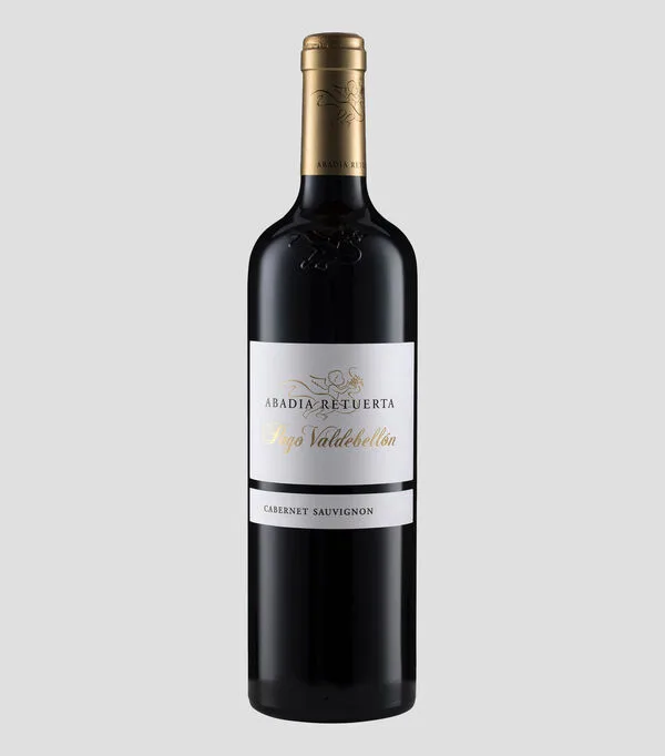 Botella de Vino tinto Cabernet Sauvignon Pago Valdebellón, España, 750 ml