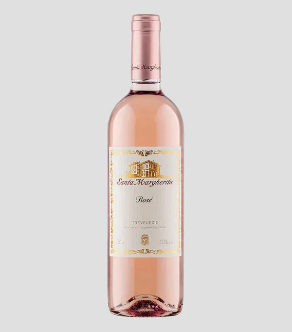 Botella de Vino Rosado Chardonnay, Italia, 750 ml