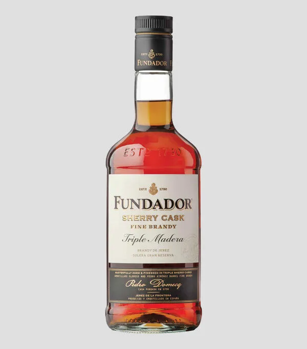 Botella de Brandy Triple Madera, 700 ml