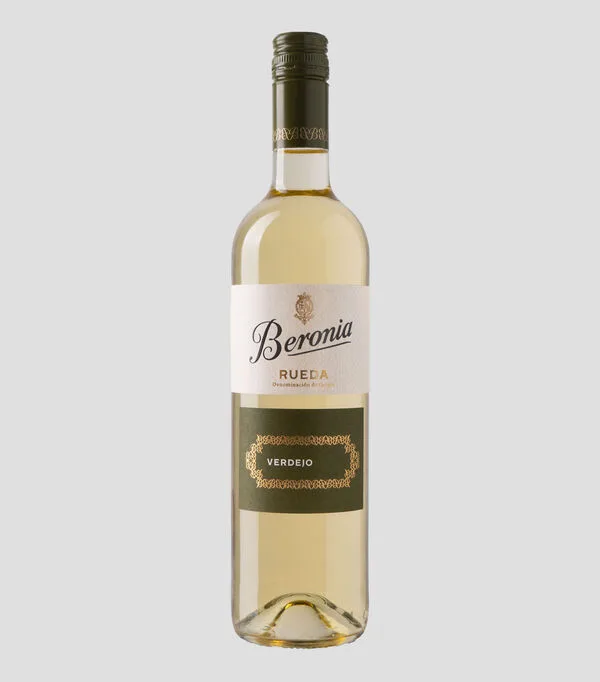 Botella de Vino Blanco Verdejo, España, 750 ml