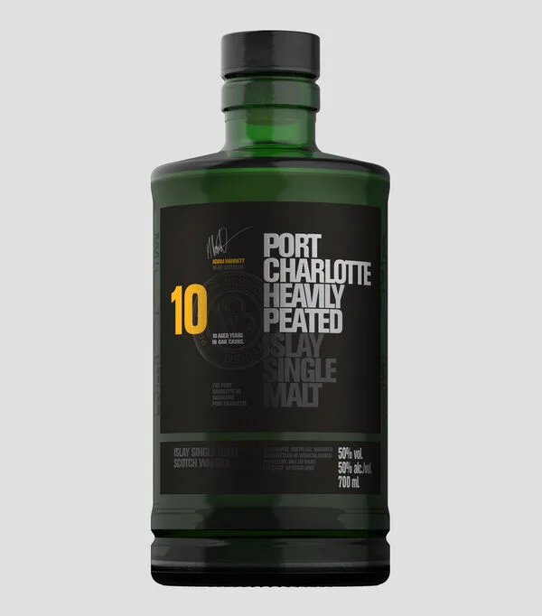Botella de Whisky Port Charlotte 10, 700 ml