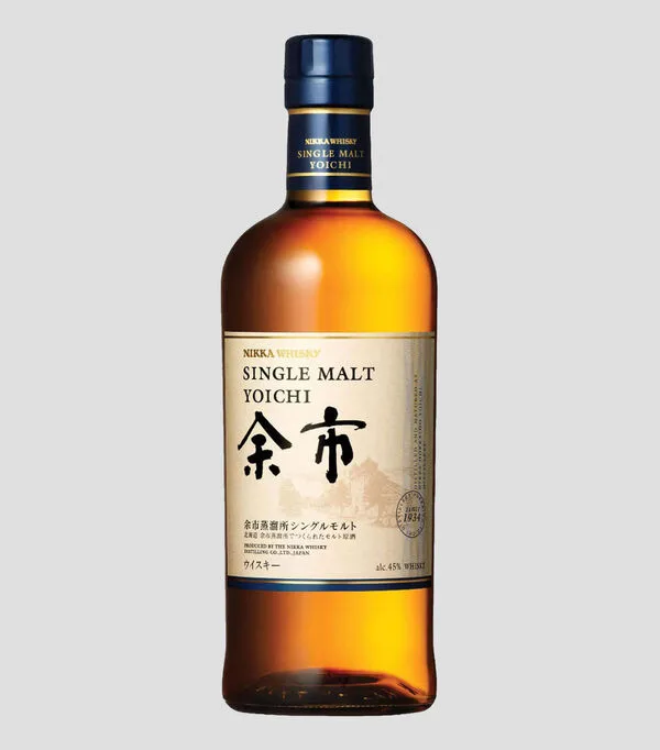 Botella de Whisky Nikka Yoichi Single Malt, 700 ml