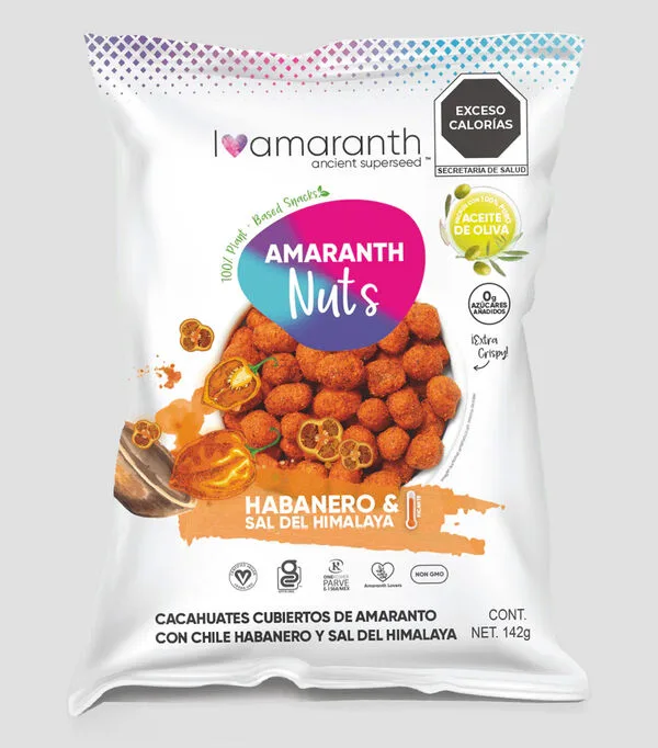 Botella de Nuts con Habanero y Sal del Himalaya 142 g