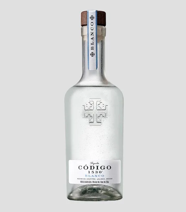 Botella de Tequila Blanco, 375 ml