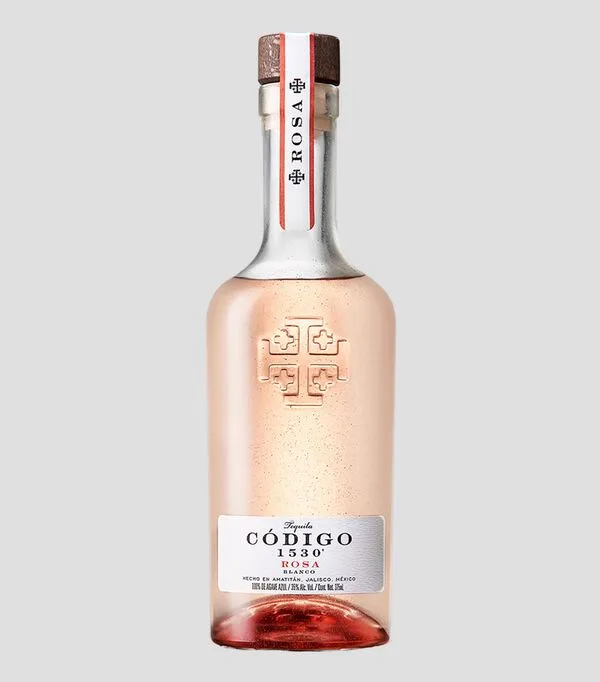 Botella de Tequila Rosa, 375 ml