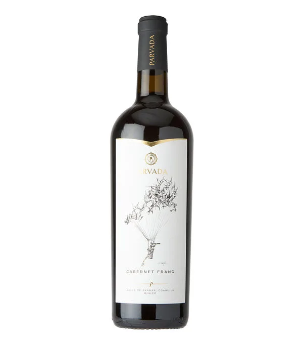 Botella de Vino tinto Cabernet Franc Parvada, México, 750 ml