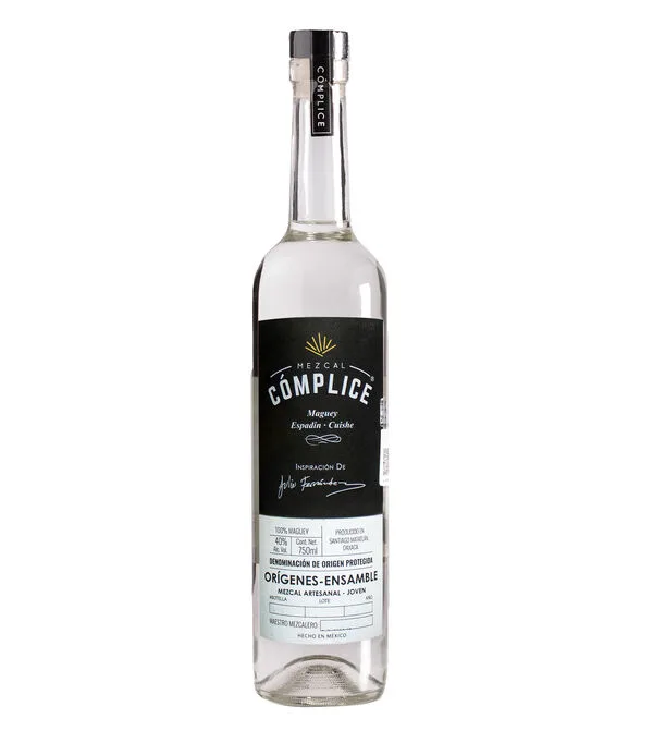 Botella de Mezcal Complice Origenes Ensamble Espadin amp Cuishe Joven, 750 ml