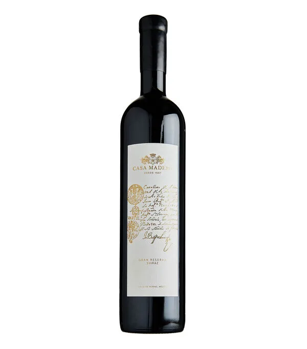 Botella de Vino Tinto Shiraz Casa Madero Gran Reserva, 1.5 L