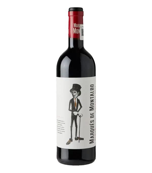 Botella de Vino tinto Ensamble Marqués de Montalbo Crianza 2017, España, 750 ml