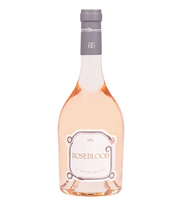 Botella de Vino rosado Ensamble d'Estoublon, Francia, 750 ml