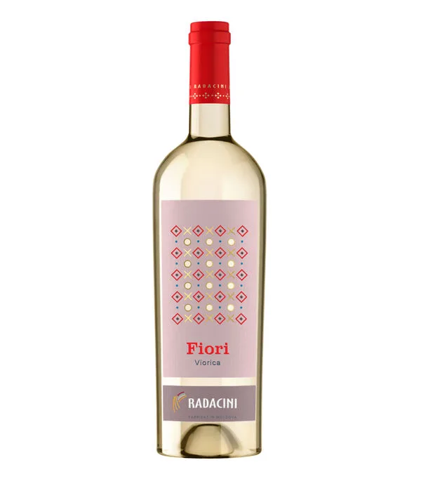 Botella de Vino blanco seco Viorica Fiori, Moldova, 750 ml