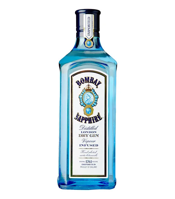 Botella de Ginebra Sapphire, 700 ml