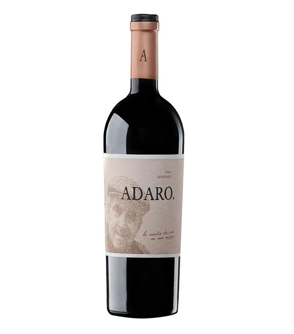 Botella de Vino Tinto Tempranillo Adaro 2020, Espana, 750 ml