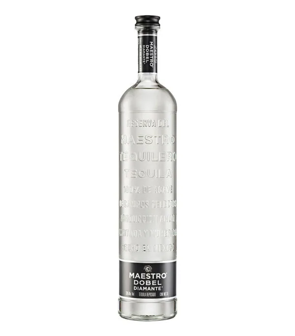 Botella de Tequila Maestro Dobel Diamante Kosher, 3 L