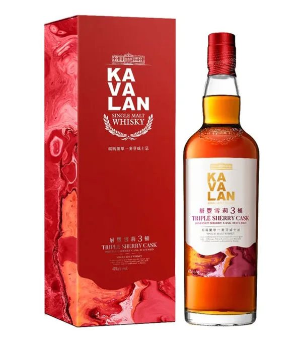 Botella de Whisky Triple Sherry Cask, 700 ml