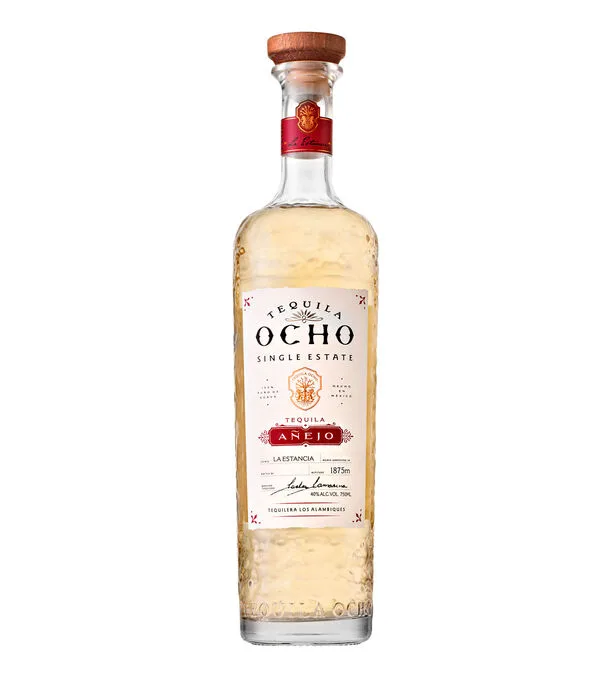 Botella de TEQUILA OCHO ANEJO 750 ML