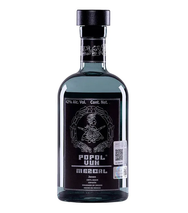 Botella de MEZCAL ARTE POPOL VUH ESPADIN
