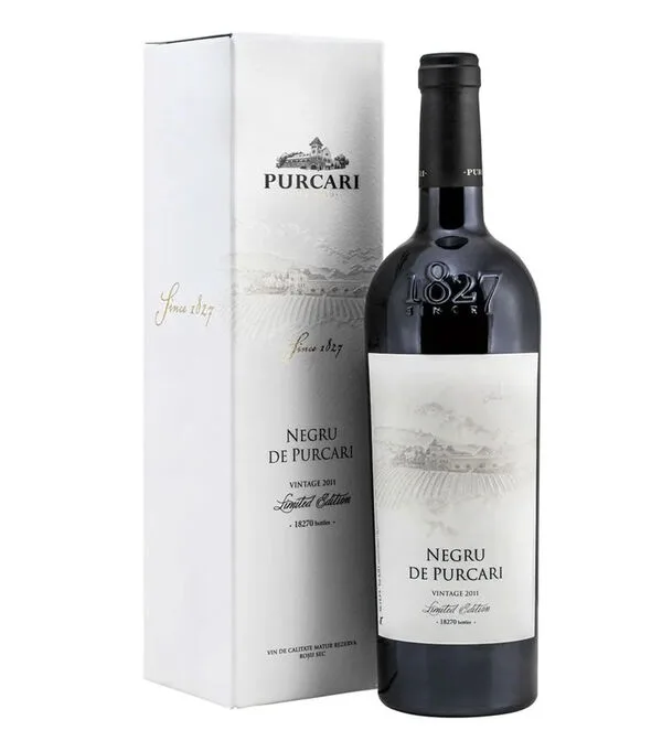 Botella de Vino tinto Ensamble Negru De Purcari 2020, 750 ml