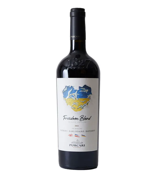Botella de Vino tinto Ensamble, Freedom Blend, Moldavia, 750 ml