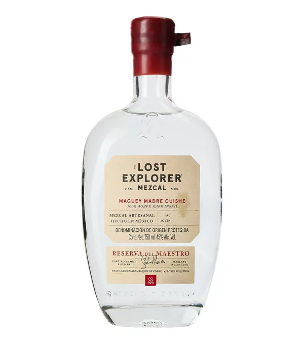 Botella de Mezcal Artesanal Madre Cuise The Lost Explorer, 750 ml