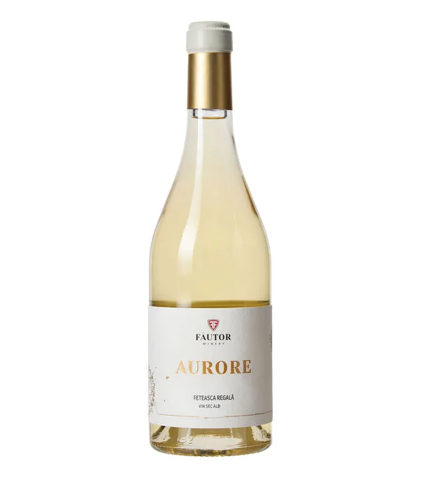 Botella de Vino blanco Feteasca Regala Aurore 2022, Moldova, 750 ml