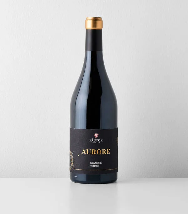 Botella de Vino tinto Rara Neagră Aurore, Moldavia, 750 ml