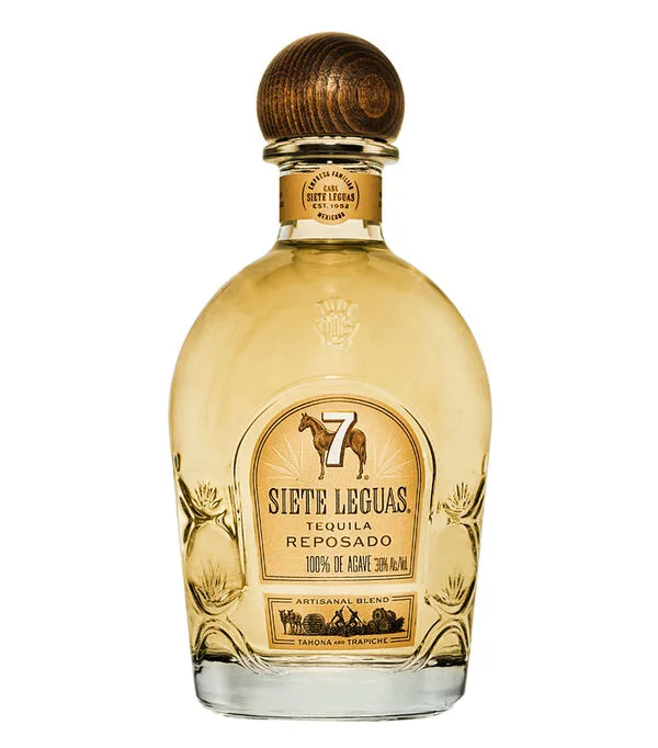 Botella de Tequila Reposado Casa Siete Leguas, 700 ml