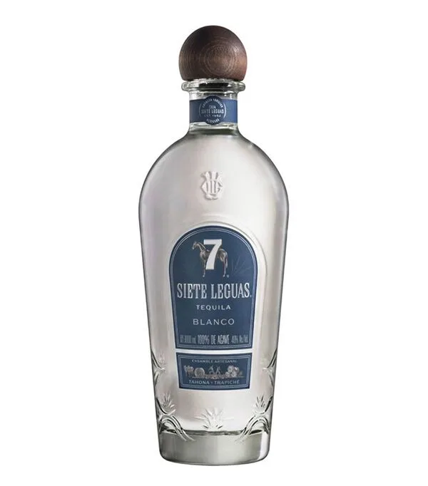 Botella de Tequila Blanco 7 Leguas, 3 L