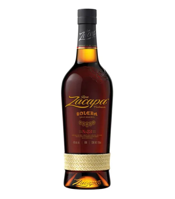 Botella de Ron Zacapa Centenario Solera, 750 ml